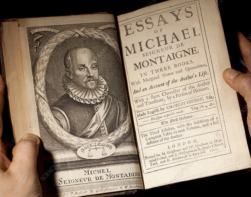 Montaigne's Essays.